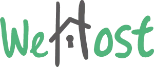 We Host Logo